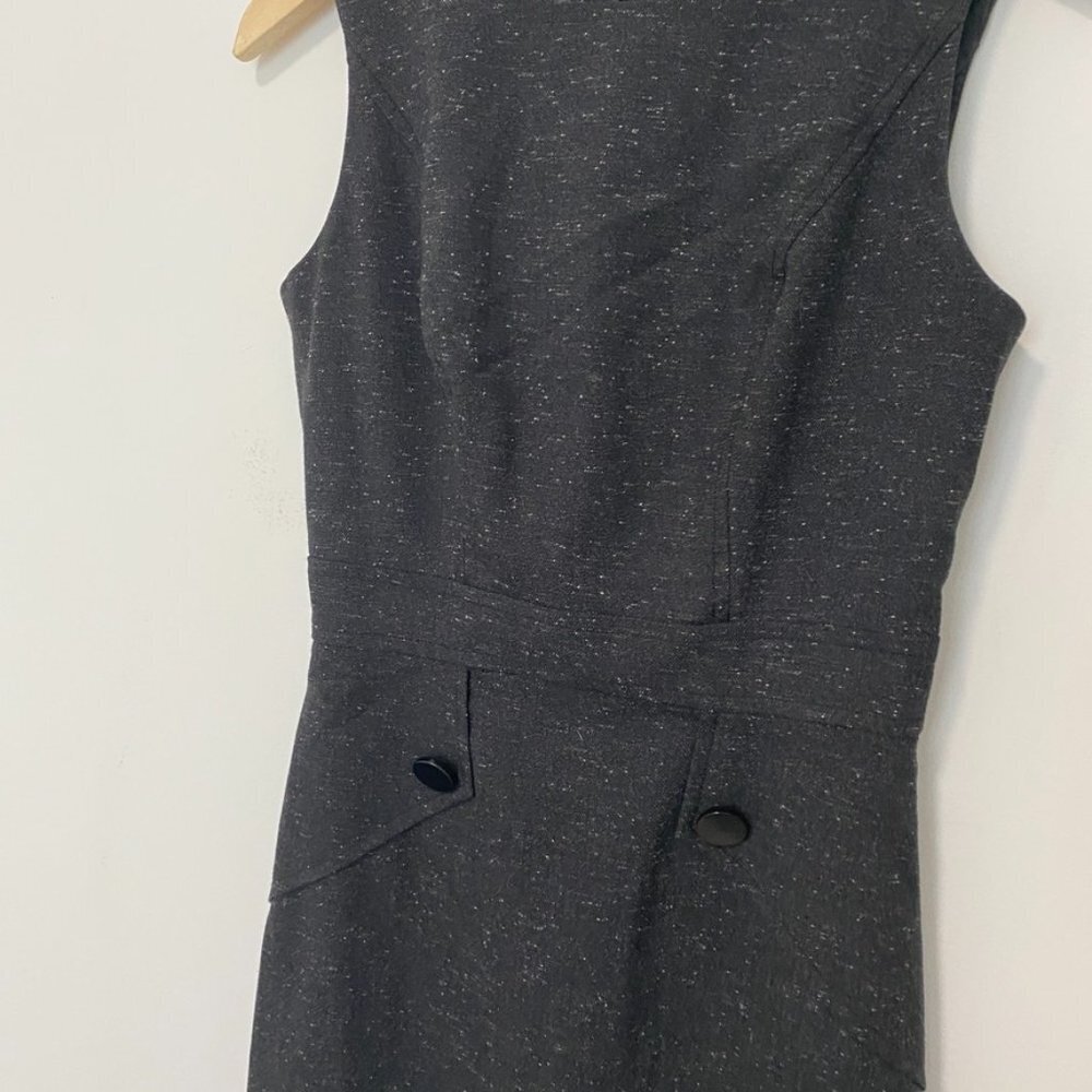 Morgan McFeeters Bondage Gray Career Dress Size 2 - Picture 3 of 4